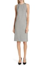 Women's Polo Ralph Lauren Houndstooth Shift Dress - Grey