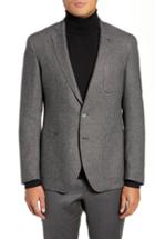 Men's Boss Raye Extra Trim Fit Wool Blend Blazer L - Grey