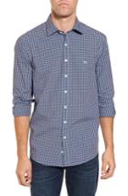 Men's Rodd & Gunn Balmedie Ridge Original Fit Gingham Sport Shirt, Size - Blue