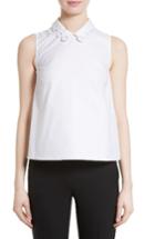 Women's Carven Crop Cotton Shirt