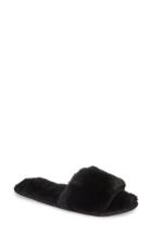 Women's The White Company Faux Fur Slide Slipper