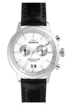 Men's Shinola The Bedrock Chronograph Leather Strap Watch, 42mm