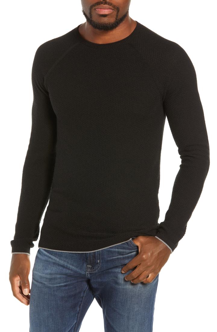 Men's Patagonia Capilene Lightweight Air Crew Sweater - Black