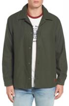Men's Brixton Wright Water Resistant Coach's Jacket - Green