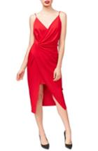 Women's Betsey Johnson Scuba Midi Dress - Red