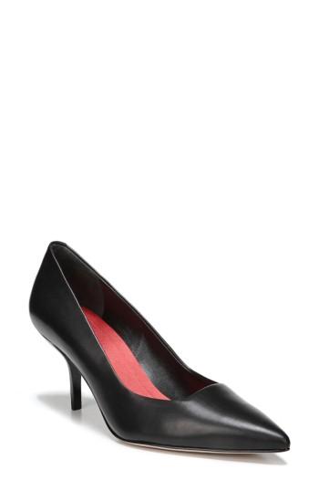 Women's Diane Von Furstenberg Meina Pointy Toe Pump M - Black