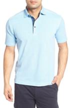Men's Thaddeus Hansel Print Pique Polo
