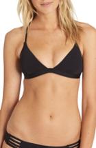 Women's Billabong Sol Searcher Fix Triangle Bikini Top - Black