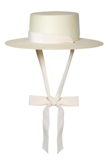 Women's Bijou Van Ness The Heiress Straw Bolero Hat - Ivory