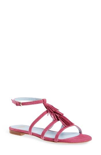 Women's Frances Valentine Mia Tassel Ankle Strap Sandal