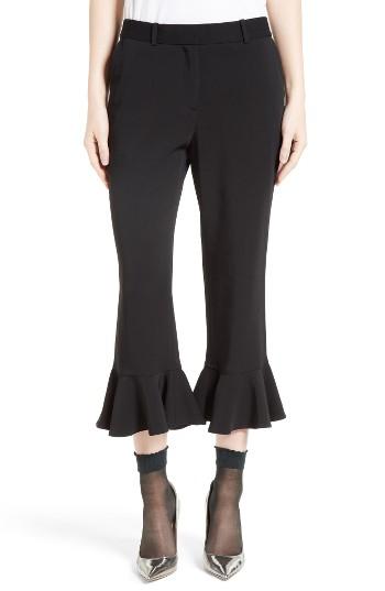 Women's Robert Rodriguez Ruffle Hem Crop Pants