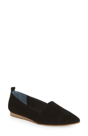 Women's Lucky Brand Beechmer Pointy Toe Flat M - Black