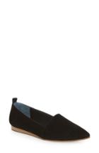 Women's Lucky Brand Beechmer Pointy Toe Flat M - Black