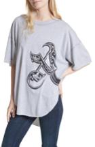 Women's Free People Letter Graphic Tee - Grey