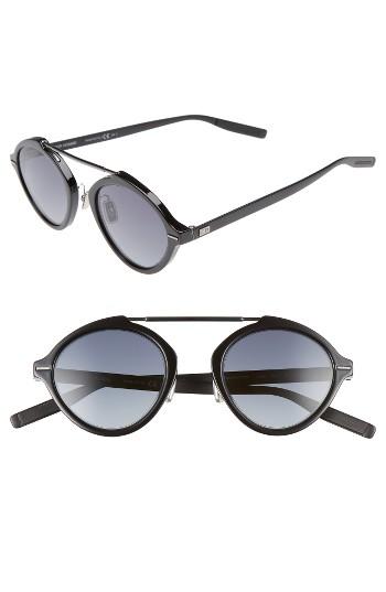 Men's Dior Homme System 49mm Sunglasses - Black Matte