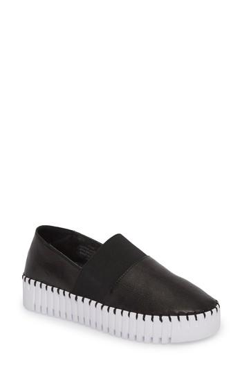 Women's Jeffrey Campbell Cube Slip-on Platform Sneaker M - Black