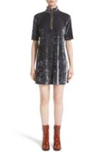 Women's Marc Jacobs Crushed Velvet Shift Dress