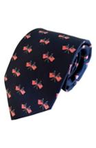 Men's Lazyjack Doodle Dandy Silk Tie, Size - Blue