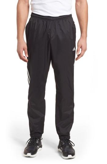 Men's Adidas Track Pants, Size - Black