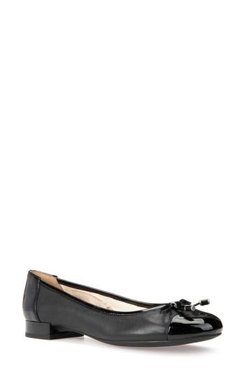 Women's Geox Wistrey Flat Us / 40eu - Black