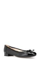 Women's Geox Wistrey Flat Us / 40eu - Black