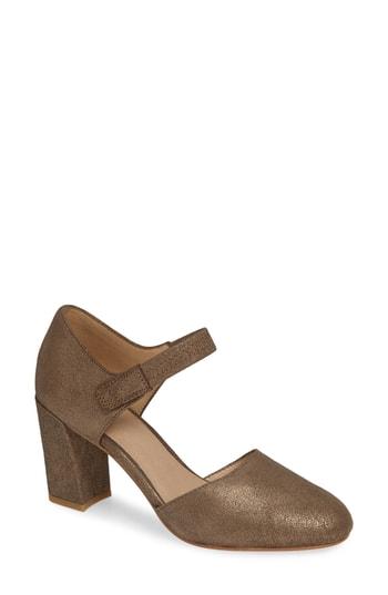 Women's Eileen Fisher Malta Mary Jane Pump M - Metallic