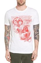 Men's True Religion Brand Jeans Buddha Sketch Graphic T-shirt