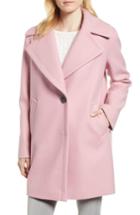 Women's Kensie Cocoon Coat - Pink