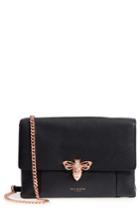 Ted Baker London Zzlee Bee Embellished Crossbody Bag - Black