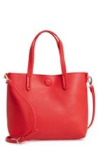 Bp. Faux Leather Crossbody Bag - Red