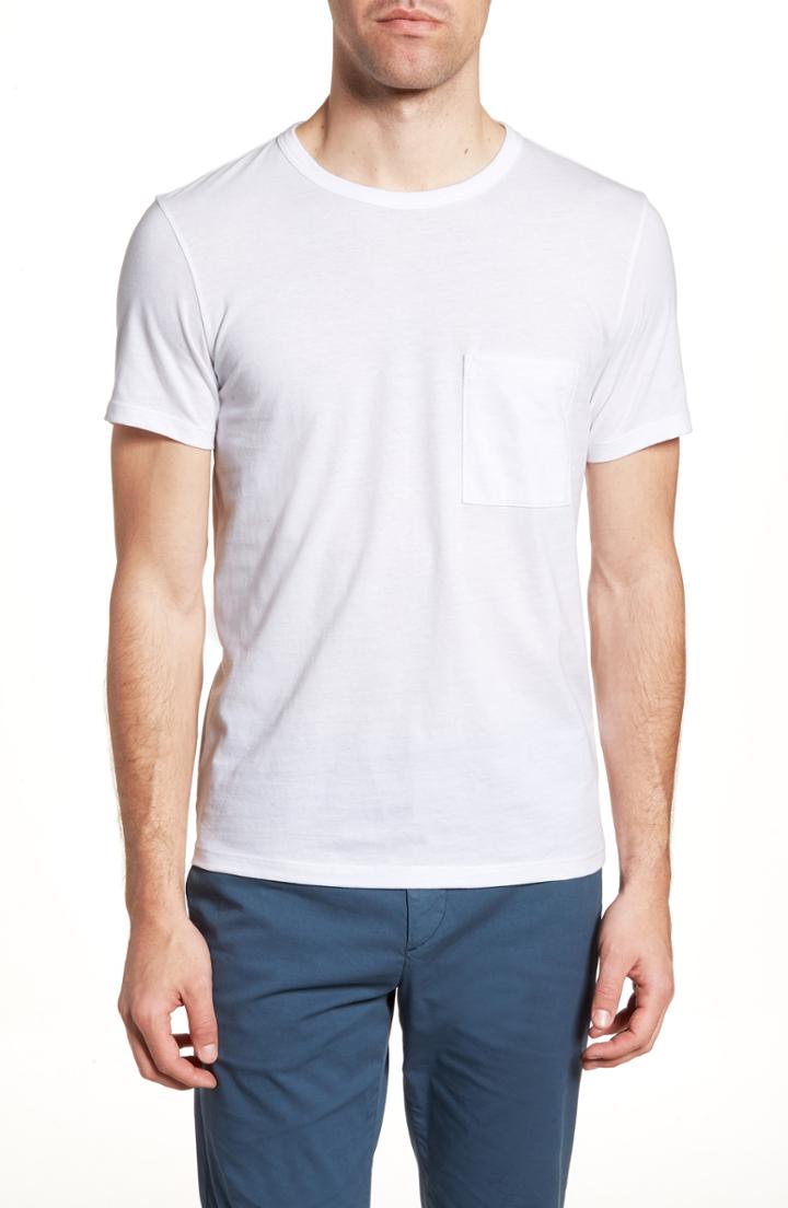 Men's Theory Essential Fit T-shirt, Size Medium - White