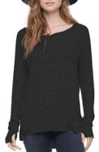 Women's Michael Stars Ribbed High/low Top