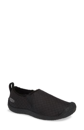 Women's Keen Howser Quilted Nylon Slip-on M - Black