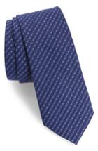 Men's 1901 Limestone Dot Skinny Tie, Size - Grey