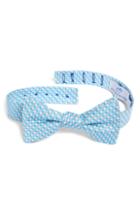 Men's Southern Tide Newport Check Silk Bow Tie