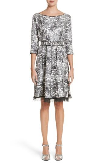 Women's Marc Jacobs Squiggle Print Gored Dress