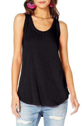 Women's Michael Stars Racerback Tank - Black