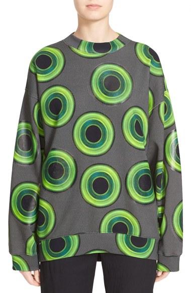 Women's Acne Studios 'beta Vinyl' Sweatshirt