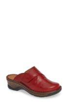 Women's Josef Seibel Catalonia 72 Clog -5.5us / 36eu - Red