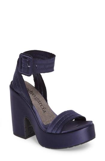 Women's Pedro Garcia Thora Platform Sandal Us / 36eu - Blue