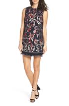 Women's Foxiedox Takeo Embroidered Shift Dress - Black