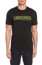 Men's Psycho Bunny Smashing Graphic T-shirt (xs) - Black