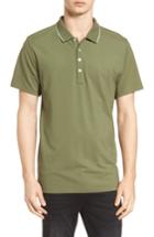 Men's Scotch & Soda Premium Tipped Polo - Green