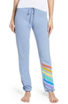 Women's Junk Food Stripe Lounge Pants - Blue