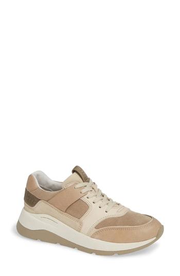 Women's Frye Willow Sneaker .5 M - Beige