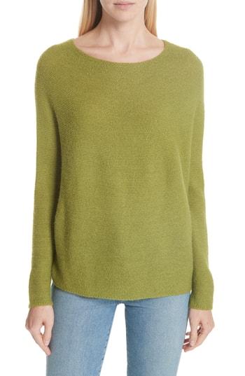 Women's Christian Wijnants Round Neck Alpaca Sweater - Green