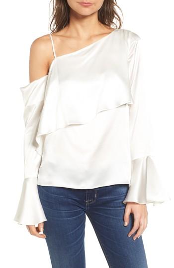 Women's Parker Lillian Silk Blouse - Ivory