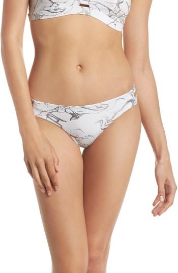 Women's Hurley Quick Dry Max Decay Bikini Bottoms - White