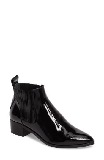 Women's Dolce Vita Macie Pointy Toe Chelsea Bootie M - Black