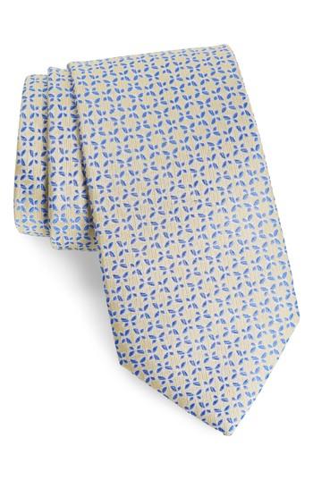 Men's Southern Tide Savannah Butterfly Silk Tie, Size - Blue